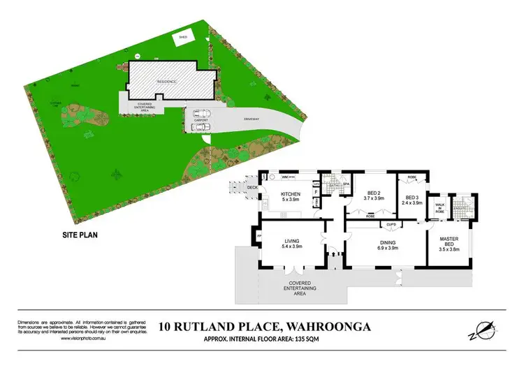Floorplan of Homely house listing, 10 Rutland Place, Wahroonga NSW 2076