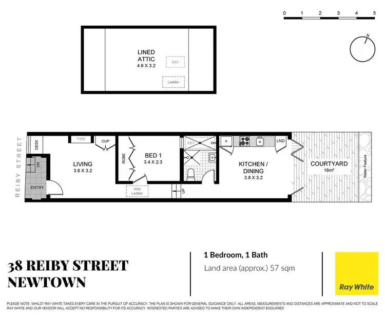 Floorplan of Homely house listing, 38 Reiby Street, Newtown NSW 2042