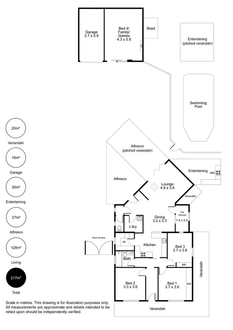 Floorplan of Homely house listing, 16 Magarey Street, Largs North SA 5016