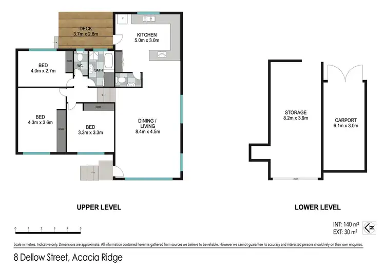 Floorplan of Homely house listing, 8 Dellow Street, Acacia Ridge QLD 4110