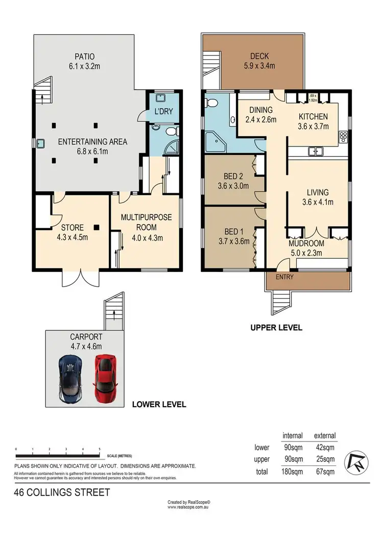 Floorplan of Homely house listing, 46 Collings Street, Geebung QLD 4034