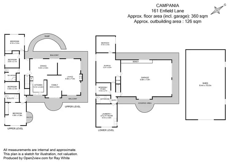 Floorplan of Homely house listing, 161 Enfield Lane, Campania TAS 7026