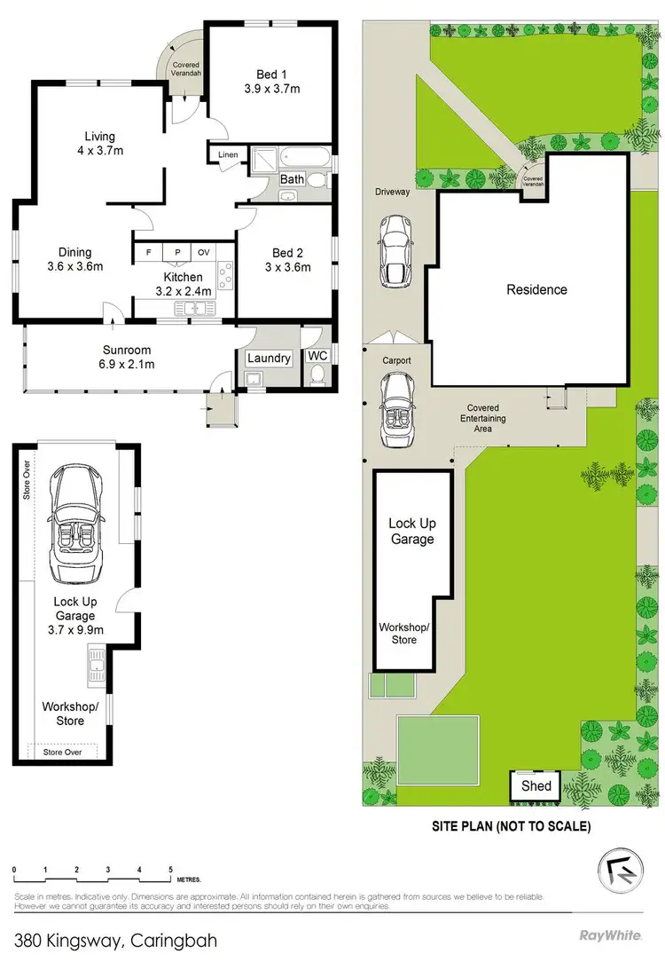 Floorplan of Homely house listing, 380 Kingsway, Caringbah NSW 2229