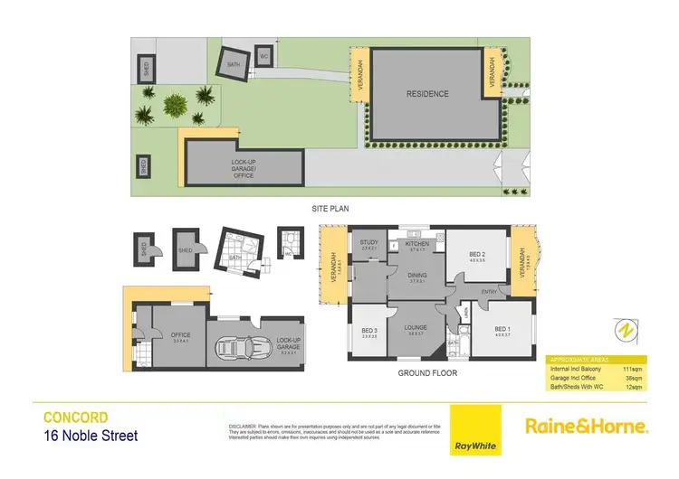 Floorplan of Homely house listing, 16 Noble Street, Concord NSW 2137