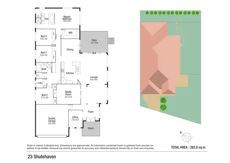 Floorplan of Homely house listing, 23 Shutehaven Circuit, Bushland Beach QLD 4818