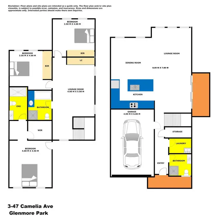 Floorplan of Homely house listing, 3/47 Camellia Avenue, Glenmore Park NSW 2745