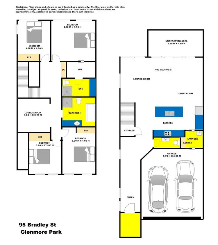 Floorplan of Homely house listing, 95 Bradley Street, Glenmore Park NSW 2745