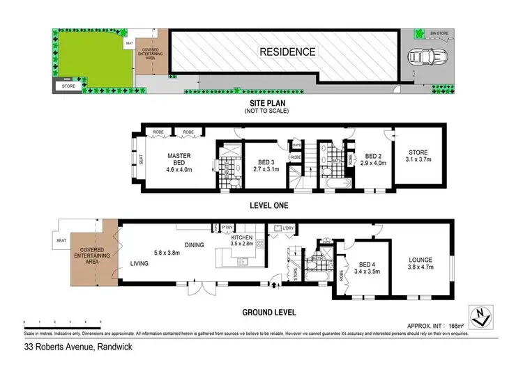 Floorplan of Homely house listing, 33 Roberts Avenue, Randwick NSW 2031