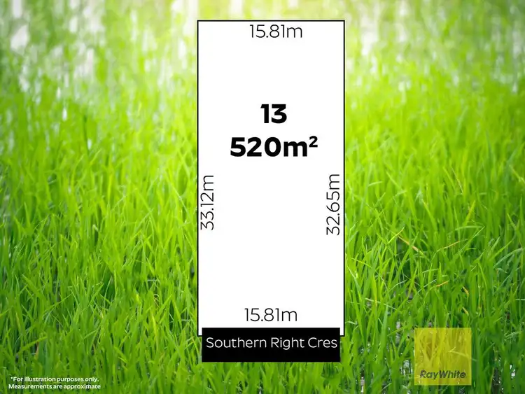 Floorplan of Homely land listing, 13 Southern Right Crescent, Encounter Bay SA 5211