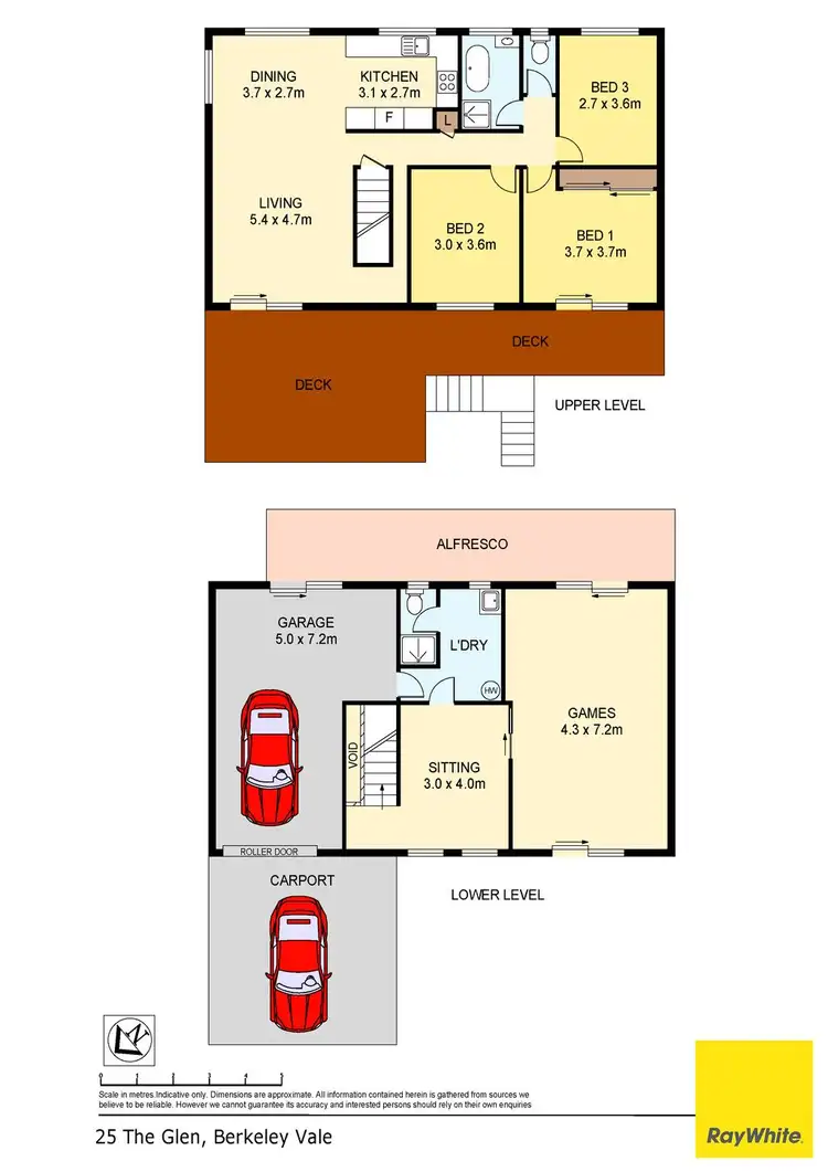 Floorplan of Homely house listing, 25 The Glen, Berkeley Vale NSW 2261