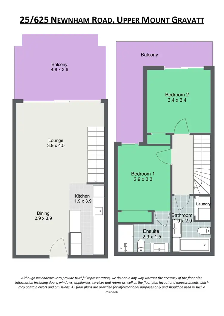 Floorplan of Homely apartment listing, 25/625 Newnham Road, Upper Mount Gravatt QLD 4122