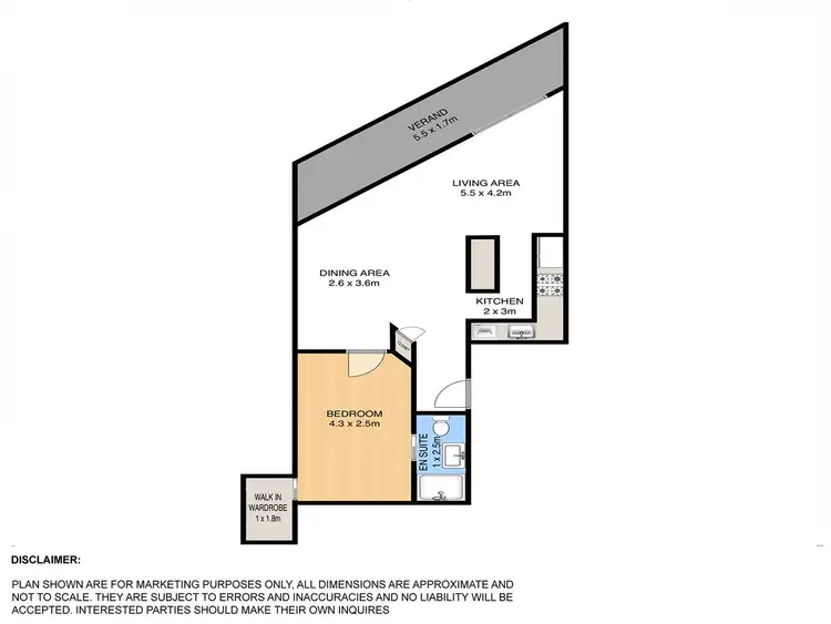 Floorplan of Homely unit listing, 16/17 Truro Street, Windsor QLD 4030
