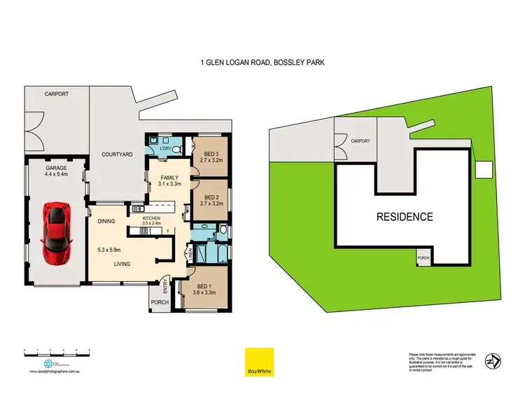 Floorplan of Homely house listing, 1 Glen Logan Road, Bossley Park NSW 2176