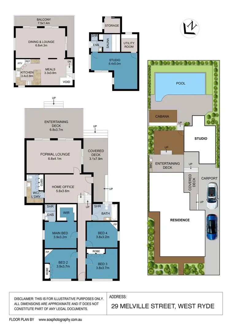 Floorplan of Homely house listing, 29 Melville Street, West Ryde NSW 2114