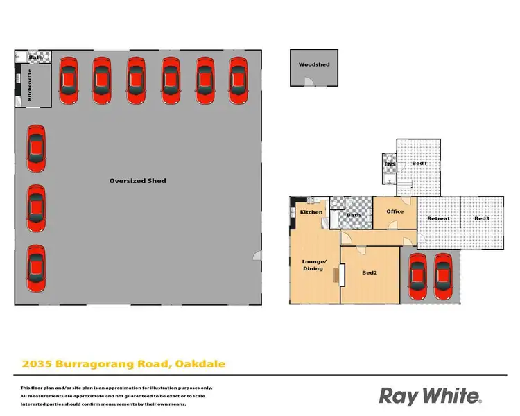 Floorplan of Homely rural property listing, 2035 Burragorang Road, Oakdale NSW 2570