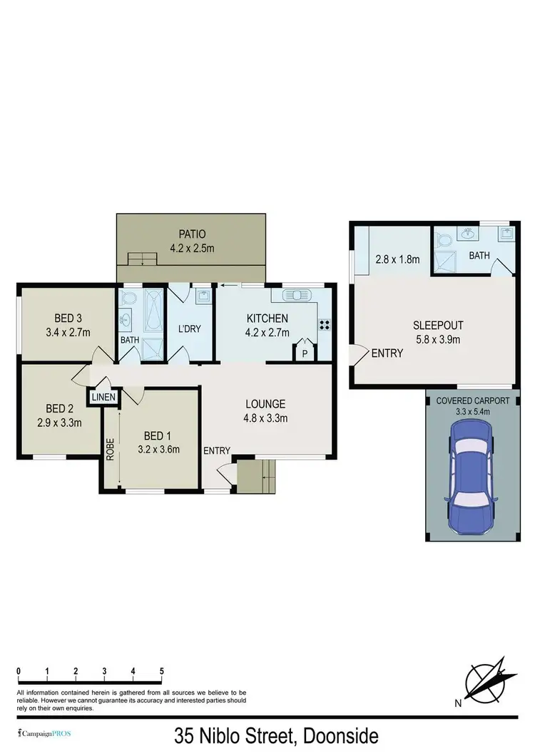 Floorplan of Homely house listing, 35 Niblo Street, Doonside NSW 2767