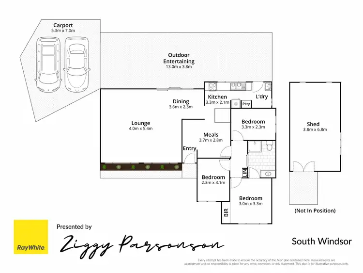 Floorplan of Homely house listing, 8 Owen Place, South Windsor NSW 2756