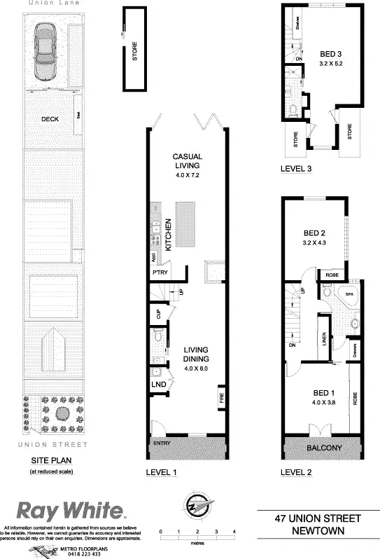 Floorplan of Homely house listing, 47 Union Street, Newtown NSW 2042
