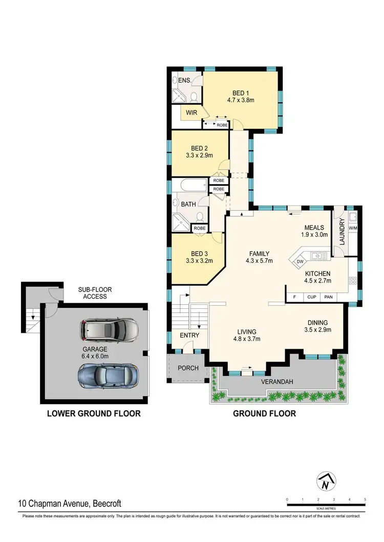 Floorplan of Homely house listing, 10 Chapman Avenue, Beecroft NSW 2119