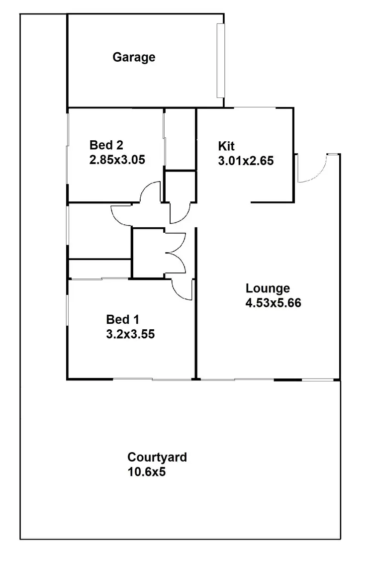 Floorplan of Homely unit listing, 3/31 Durack Street, Moorooka QLD 4105