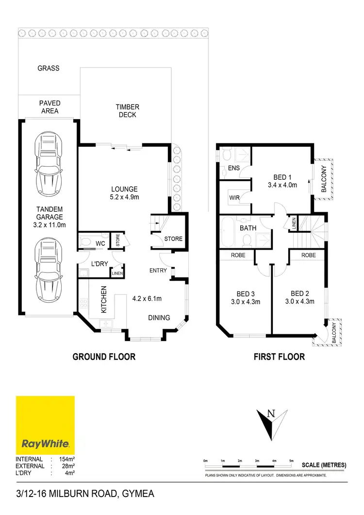 Floorplan of Homely townhouse listing, 3/12-16 Milburn Road, Gymea NSW 2227