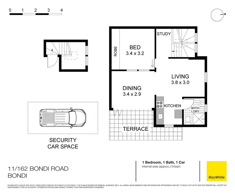 Floorplan of Homely apartment listing, 11/162 Bondi Road, Bondi NSW 2026