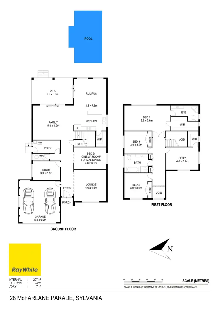 Floorplan of Homely house listing, 28 MacFarlane Parade, Sylvania NSW 2224