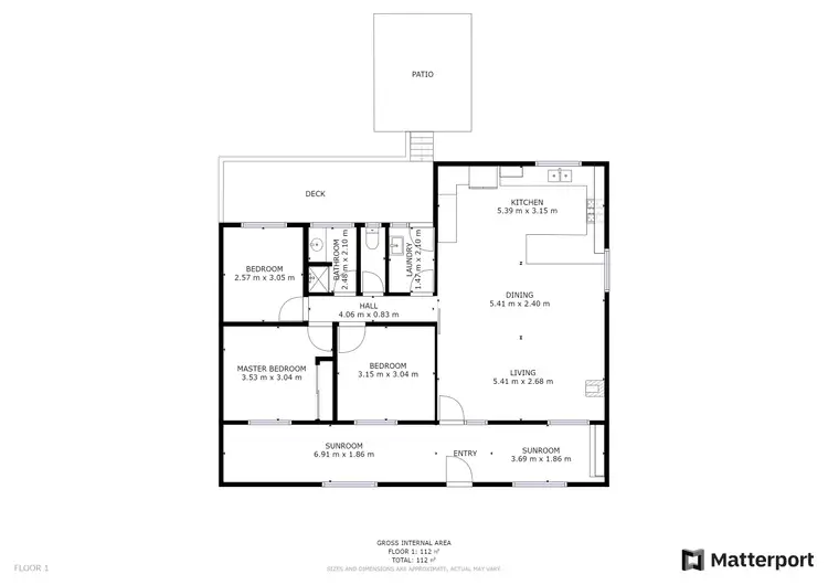Floorplan of Homely house listing, 8 Bell Street, Nyah VIC 3594
