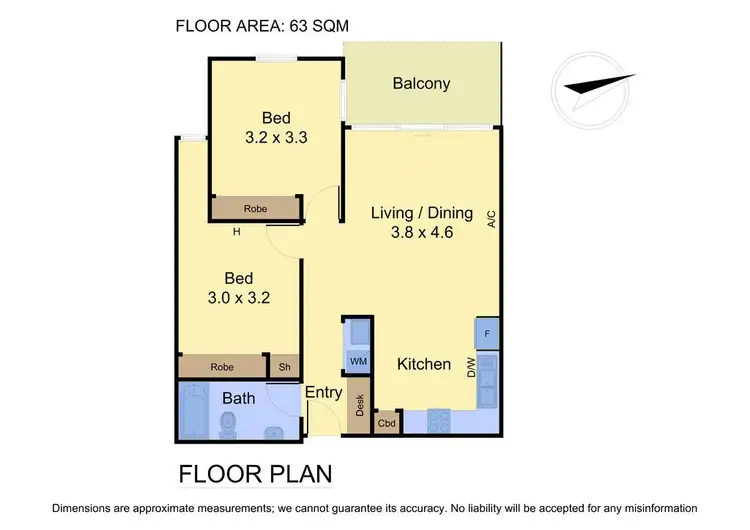 Floorplan of Homely apartment listing, 210/2 Montrose Place, Hawthorn East VIC 3123