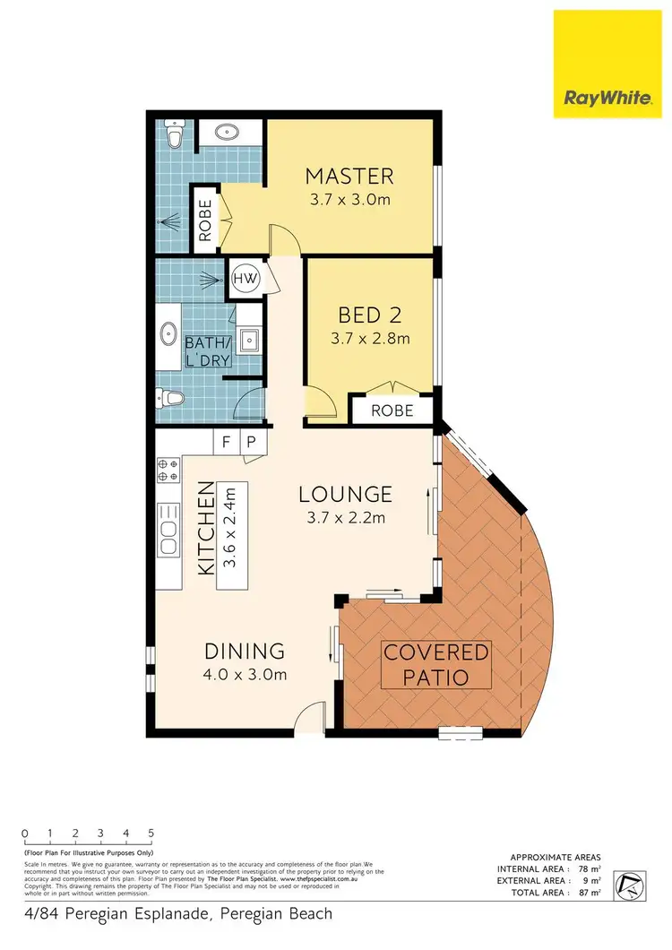Floorplan of Homely unit listing, 4/84 Peregian Esplanade, Peregian Beach QLD 4573