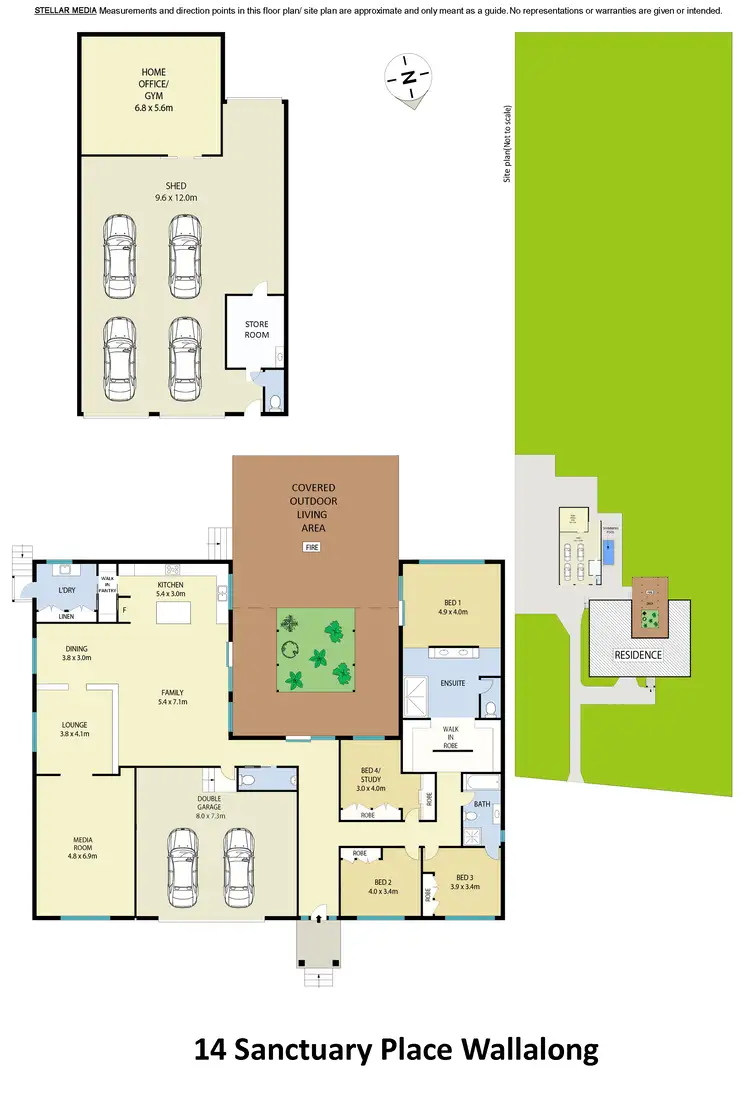 Floorplan of Homely house listing, 14 Sanctuary Place, Wallalong NSW 2320