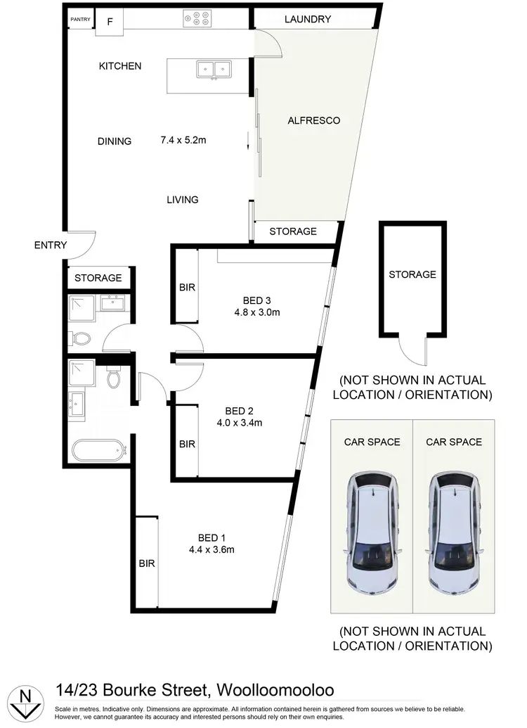 Floorplan of Homely apartment listing, 14/23-29 Bourke Street, Woolloomooloo NSW 2011