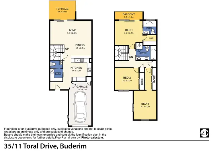 Floorplan of Homely house listing, 35/11 Toral Drive, Buderim QLD 4556