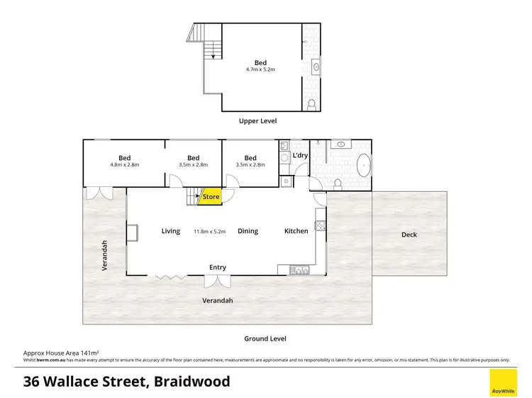 Floorplan of Homely house listing, 36 Wallace Street Braidwood, Braidwood NSW 2622