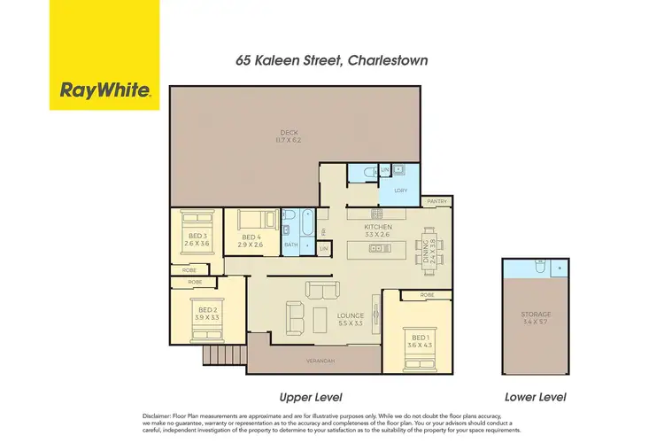 Floorplan of Homely house listing, 65 Kaleen Street, Charlestown NSW 2290