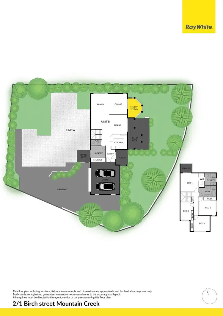 Floorplan of Homely house listing, 2/1 Birch Street, Mountain Creek QLD 4557