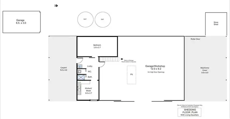 Floorplan of Homely house listing, 371 Old Sturt Highway, Glossop SA 5344