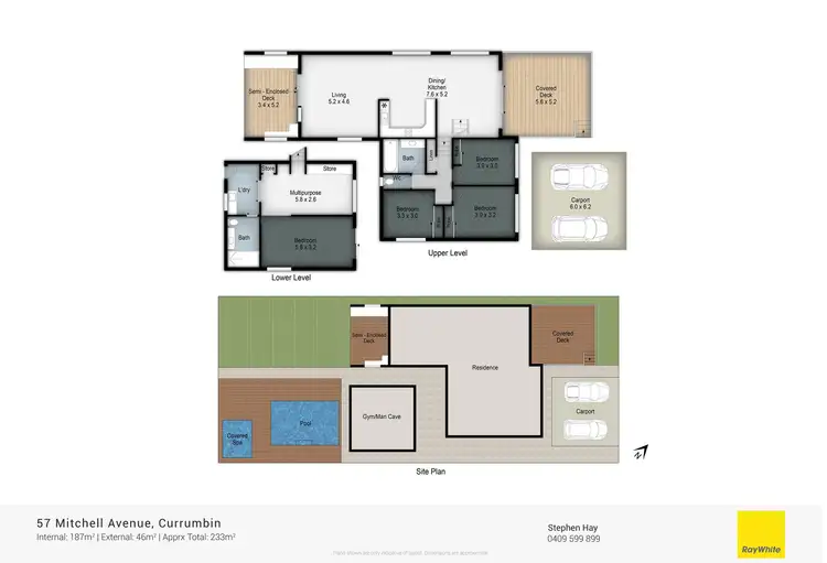 Floorplan of Homely house listing, 57 Mitchell Avenue, Currumbin QLD 4223