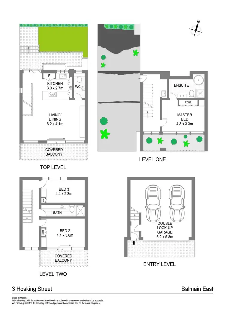 Floorplan of Homely house listing, 3 Hosking Street, Balmain East NSW 2041