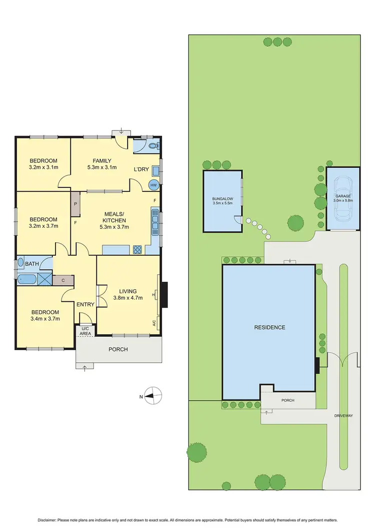 Floorplan of Homely house listing, 200 Elizabeth Street, Coburg North VIC 3058