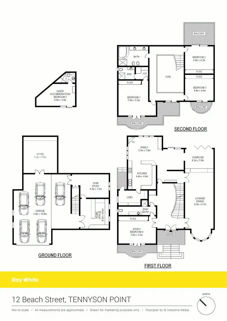 Floorplan of Homely house listing, 12 Beach Street, Tennyson Point NSW 2111