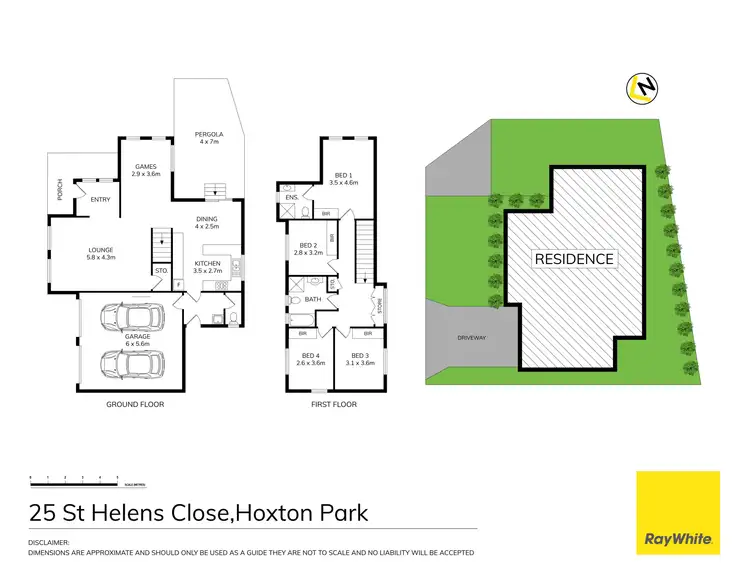 Floorplan of Homely house listing, 25 St Helens Close, West Hoxton NSW 2171