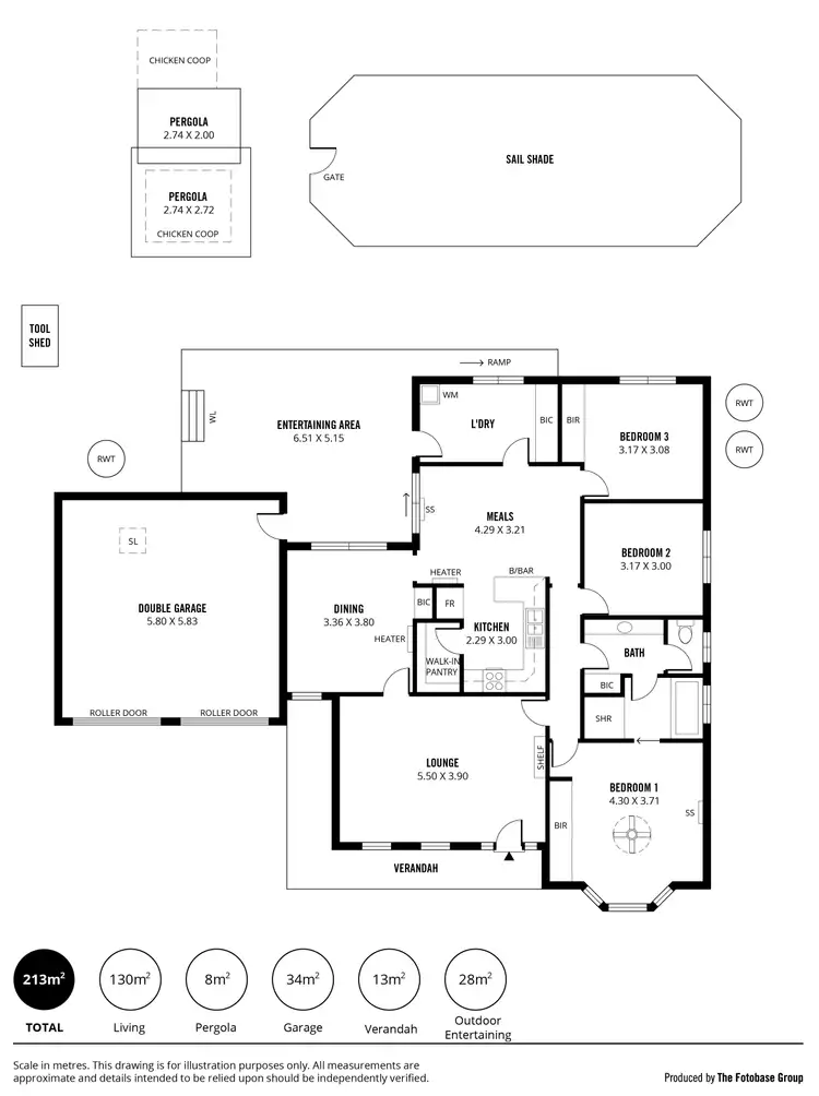 Floorplan of Homely house listing, 22 Blundy Way, Littlehampton SA 5250