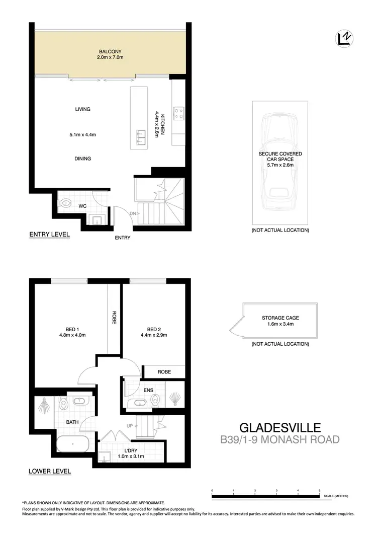 Floorplan of Homely apartment listing, 39/1-9 Monash Road, Gladesville NSW 2111