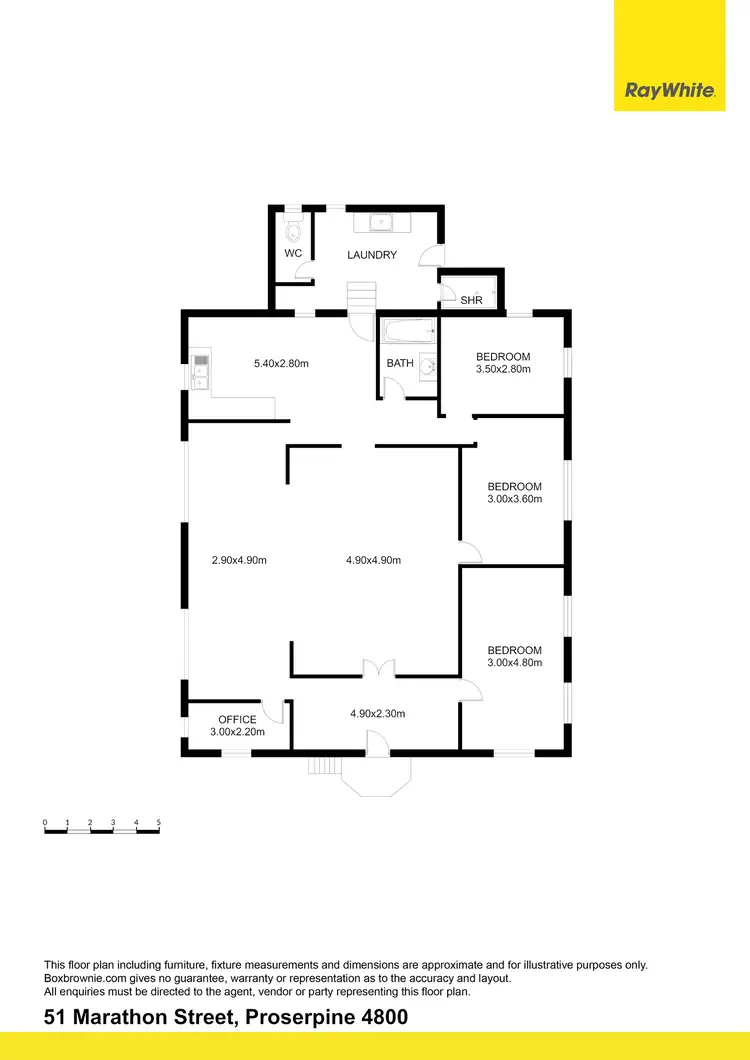 Floorplan of Homely house listing, 51 Marathon Street, Proserpine QLD 4800