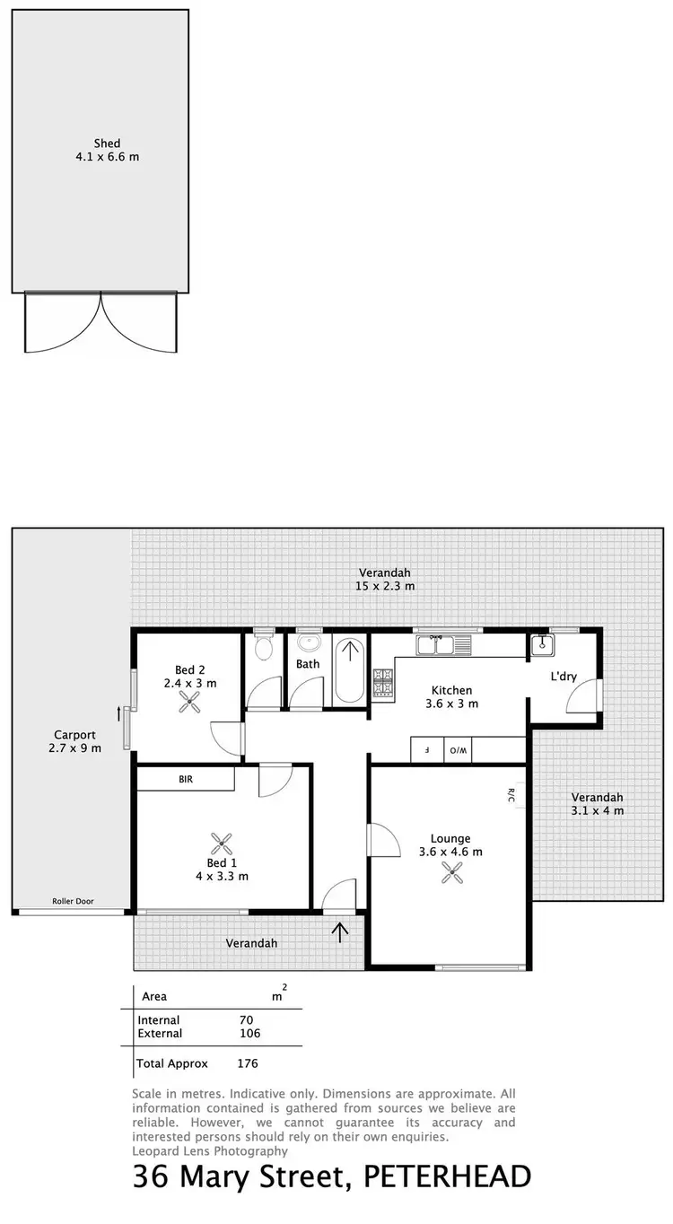 Floorplan of Homely house listing, 36 Mary Street, Peterhead SA 5016