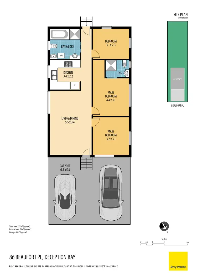 Floorplan of Homely house listing, 86 Beaufort Place, Deception Bay QLD 4508