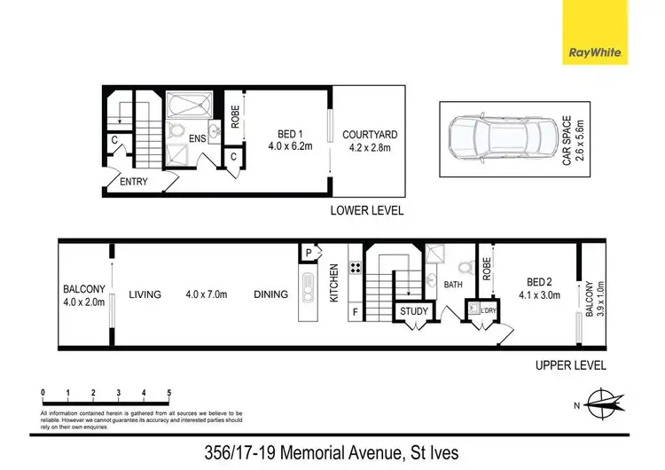 Floorplan of Homely unit listing, 356/17-19 Memorial Avenue (Block E), St Ives NSW 2075