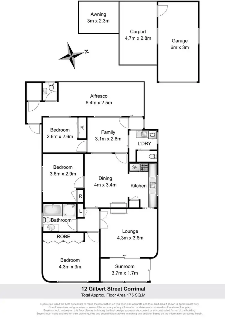 Floorplan of Homely house listing, 12 Gilbert Street, Corrimal NSW 2518