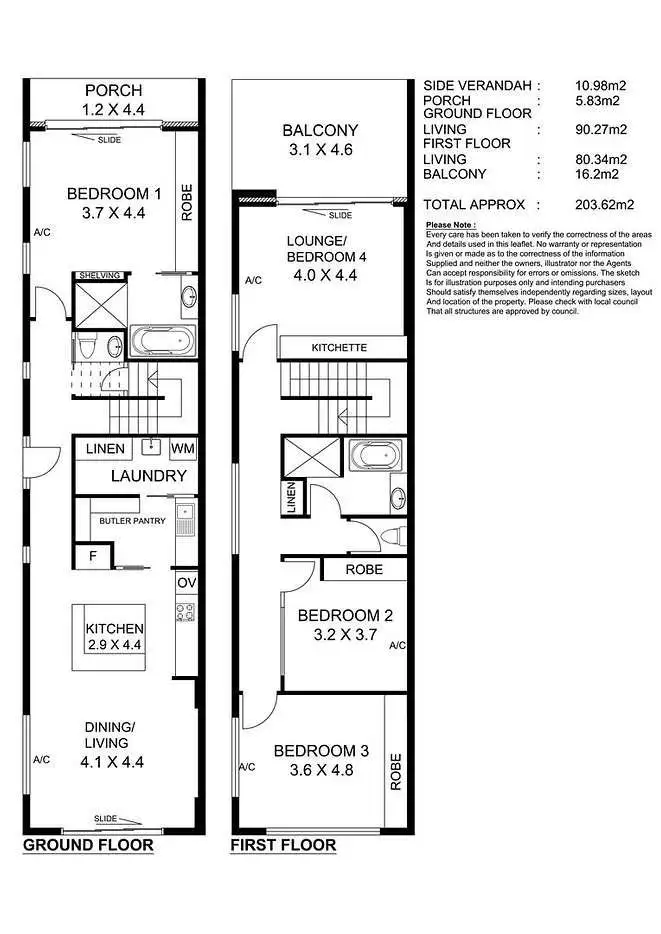 Floorplan of Homely house listing, 20 Hack Street, Mount Barker SA 5251